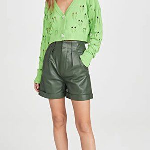 Equipment Leather Shorts